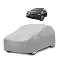 Car Cover Compatible with Civic Old with Mirror Pocket, Water Resistant, Triple Stitched, Civic Car Cover- Plain Silver