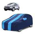 Car Cover Compatible with Cr-V with Mirror Pocket, Water Resistant, Triple Stitched, Cr-V Car Cover- Navy-Blue