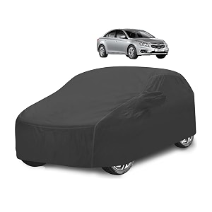 car cover compatible with cruze with mirror pocket water resistant triple stitched cruze car cover- grey