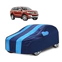 Car Cover Compatible with Endeavour (Model -2019-Till Date) with Mirror Pocket, Water Resistant, Triple Stitched, Endeavour Car Cover- Navy-Blue