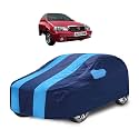 Car Cover Compatible with Esteem with Mirror Pocket, Water Resistant, Triple Stitched, Esteem Car Cover- Navy-Blue