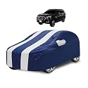 Car Cover Compatible with Gloster with Mirror Pocket, Water Resistant, Triple Stitched, Gloster Car Cover- Navy-White