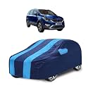 Car Cover Compatible with Hexa with Mirror Pocket, Water Resistant, Triple Stitched, Hexa Car Cover- Navy-Blue