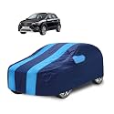 Car Cover Compatible with I20 Active with Mirror Pocket, Water Resistant, Triple Stitched, I20 Car Cover- Navy-Blue