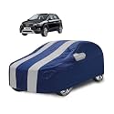 Car Cover Compatible with I20 Active with Mirror Pocket, Water Resistant, Triple Stitched, I20 Car Cover- Navy Silver