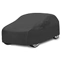 Car Cover Compatible with I20 Old with Mirror Pocket, Water Resistant, Triple Stitched, I20 Car Cover- Grey