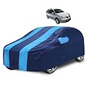 Car Cover Compatible with Indico Marina with Mirror Pocket, Water Resistant, Triple Stitched, Marina Car Cover- Navy-Blue