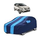 Car Cover Compatible with Innova with Mirror Pocket, Water Resistant, Triple Stitched, Innova Car Cover- Navy-Blue