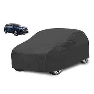 car cover compatible with invicto with mirror pocket water resistant triple stitched invicto car cover- grey