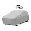 Car Cover Compatible with Kodiaq with Mirror Pocket, Water Resistant, Triple Stitched, Kodiaq Car Cover- Plain Silver