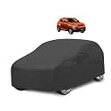 Car Cover Compatible with Kuv100 with Mirror Pocket, Water Resistant, Triple Stitched, Kuv100 Car Cover- Grey
