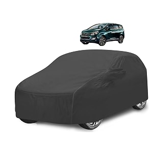 car cover compatible with marazzo with mirror pocket water resistant triple stitched marazzo car cover- grey