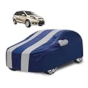 Car Cover Compatible with Mobilio with Mirror Pocket, Water Resistant, Triple Stitched, Mobilio Car Cover- Navy Silver