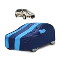 Car Cover Compatible with Mobilio with Mirror Pocket, Water Resistant, Triple Stitched, Mobilio Car Cover- Navy-Blue
