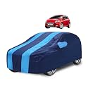 Car Cover Compatible with Punto with Mirror Pocket, Water Resistant, Triple Stitched, Punto Car Cover- Navy-Blue