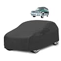 Car Cover Compatible with Qualis with Mirror Pocket, Water Resistant, Triple Stitched, Qualis Car Cover- Grey