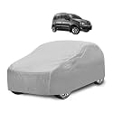 Car Cover Compatible with Quanto with Mirror Pocket, Water Resistant, Triple Stitched, Quanto Car Cover- Plain Silver