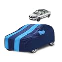 Car Cover Compatible with Rapid with Mirror Pocket, Water Resistant, Triple Stitched, Rapid Car Cover- Navy-Blue