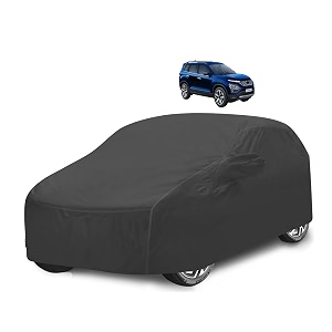 car cover compatible with safari model -2021-till date with mirror pocket water resistant triple stitched safari car cover- grey
