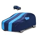 Car Cover Compatible with Safari (Model -2021-Till Date) with Mirror Pocket, Water Resistant, Triple Stitched, Safari Car Cover- Navy-Blue