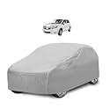 Car Cover Compatible with Sail Uva with Mirror Pocket, Water Resistant, Triple Stitched, Sail Uva Car Cover- Plain Silver