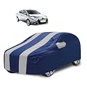 Car Cover Compatible with Scala with Mirror Pocket, Water Resistant, Triple Stitched, Scala Car Cover- Navy Silver