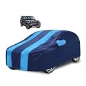 Car Cover Compatible with Scorpio Classic with Mirror Pocket, Water Resistant, Triple Stitched, Scorpio Car Cover- Navy-Blue