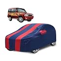 Car Cover Compatible with Sumo Gold with Mirror Pocket, Water Resistant, Triple Stitched, Sumo Gold Car Cover- Navy-Red