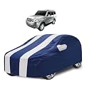 Car Cover Compatible with Sumo Grand with Mirror Pocket, Water Resistant, Triple Stitched, Sumo Grand Car Cover- Navy-White