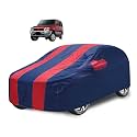 Car Cover Compatible with Sumo with Mirror Pocket, Water Resistant, Triple Stitched, Sumo Car Cover- Navy-Red