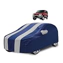 Car Cover Compatible with Sumo with Mirror Pocket, Water Resistant, Triple Stitched, Sumo Car Cover- Navy Silver