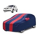 Car Cover Compatible with Sx4 with Mirror Pocket, Water Resistant, Triple Stitched, Sx4 Car Cover- Navy-Red