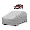 Car Cover Compatible with Tavera with Mirror Pocket, Water Resistant, Triple Stitched, Tavera Car Cover- Plain Silver