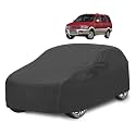 Car Cover Compatible with Tavera with Mirror Pocket, Water Resistant, Triple Stitched, Tavera Car Cover- Grey