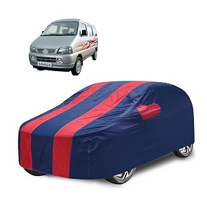 car cover compatible with versa with mirror pocket water resistant triple stitched versa car cover- navy-red