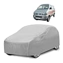 Car Cover Compatible with Versa with Mirror Pocket, Water Resistant, Triple Stitched, Versa Car Cover- Plain Silver