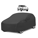 Car Cover Compatible with Xuv 400 with Mirror Pocket, Water Resistant, Triple Stitched, Xuv 400 Car Cover- Grey