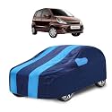 Car Cover Compatible with Zen Estilo with Mirror Pocket, Water Resistant, Triple Stitched, Zen Estilo Car Cover- Navy-Blue