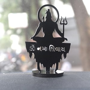 car dashboard god idol - elegant god idols for car dashboard decorative god statues for vehicle interior divine presence figurines enhancing spiritual ambience - mahadev dn 2