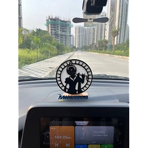 car dashboard god idol - elegant god idols for car dashboard decorative god statues for vehicle interior divine presence figurines enhancing spiritual ambience - krishna