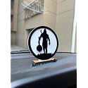 Car Dashboard God Idol - Elegant God Idols for Car Dashboard, Decorative God Statues for Vehicle Interior, Divine Presence Figurines, Enhancing Spiritual Ambience - Hanuman 01