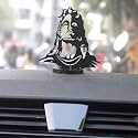 Car Dashboard God Idol - Elegant God Idols for Car Dashboard, Decorative God Statues for Vehicle Interior, Divine Presence Figurines, Enhancing Spiritual Ambience - Adiyogi Dn 1