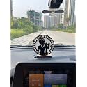Car Dashboard God Idol - Elegant God Idols for Car Dashboard, Decorative God Statues for Vehicle Interior, Divine Presence Figurines, Enhancing Spiritual Ambience - Krishna