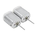 Car Door Lock Actuator Motor 12V DC 22mm D Spindle Shaft Power Door Lock Motor Replacement for FC-280SC-20150, 1 Pair