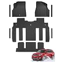 Car Floor Mats for Buick Enclave/for Chevy Traverse 2009-2017, Black