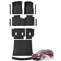 Car Floor Mats for Chevy Equinox &amp; for GMC Terrain 2012-2017, Black