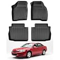 Car Floor Mats for Chevy Impala 2006-2016(14-16 Limited Only), Black