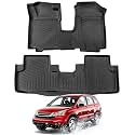 Car Floor Mats for Honda CRV 2007-2011 (Not for EX-L), Black