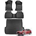 Car Floor Mats for Subaru Outback 2020-2025 with Cargo Liner, Black