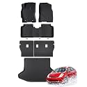 Car Floor Mats for Toyota Prius 2004-2009 Cargo Liner &amp; Backrest Mat